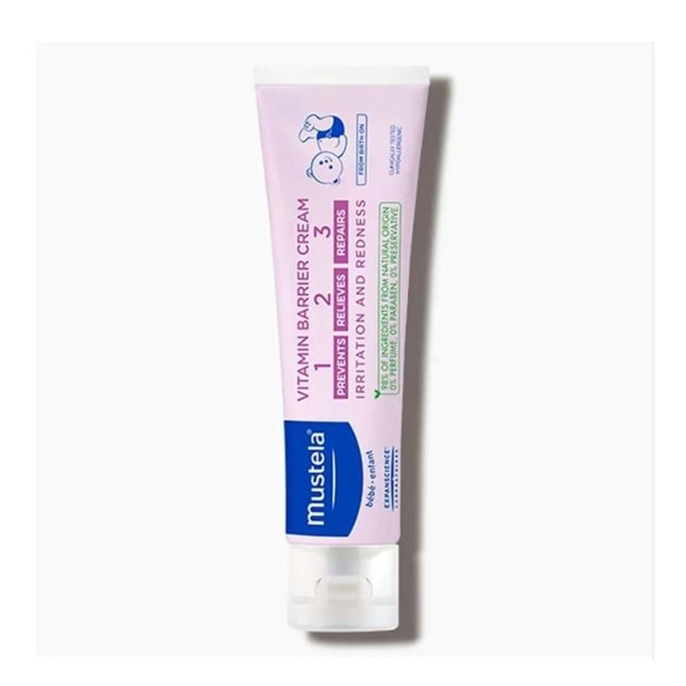 Mustela Vitamin Barrier Pişik Kremi 100 ml