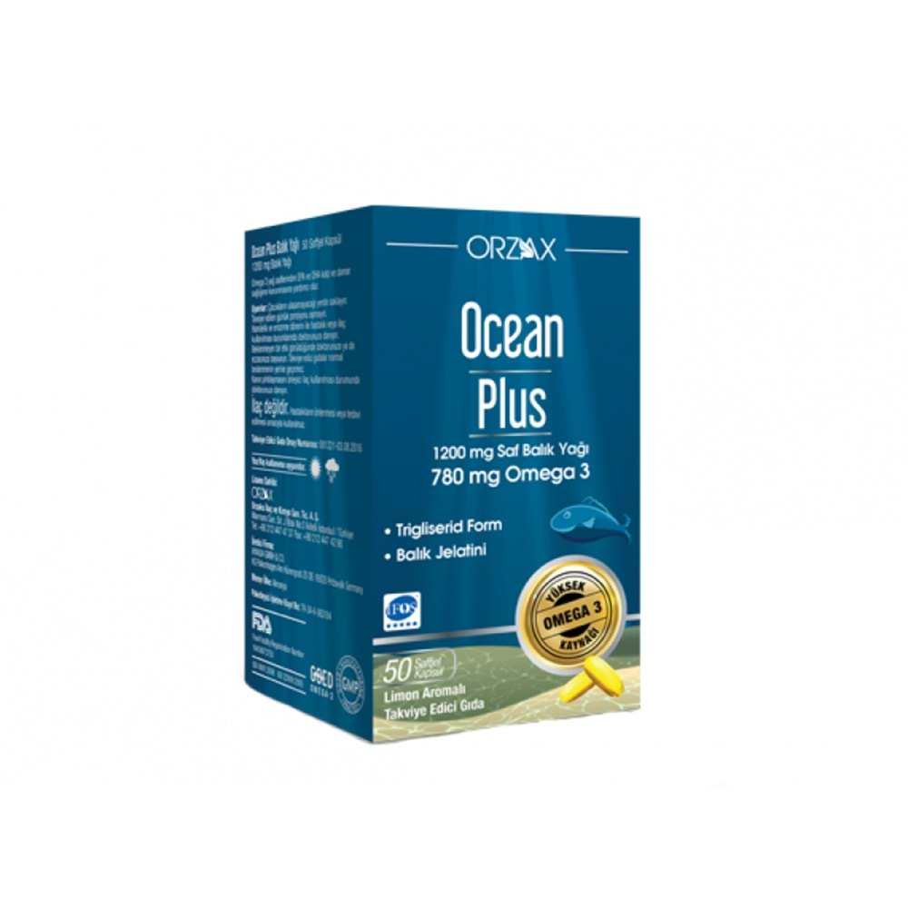 Ocean Plus Kapsül 1200 mg 50 Kapsül