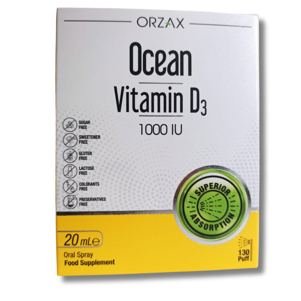 Ocean Vitamin D3 Sprey 1000 İü 20ml Şişe