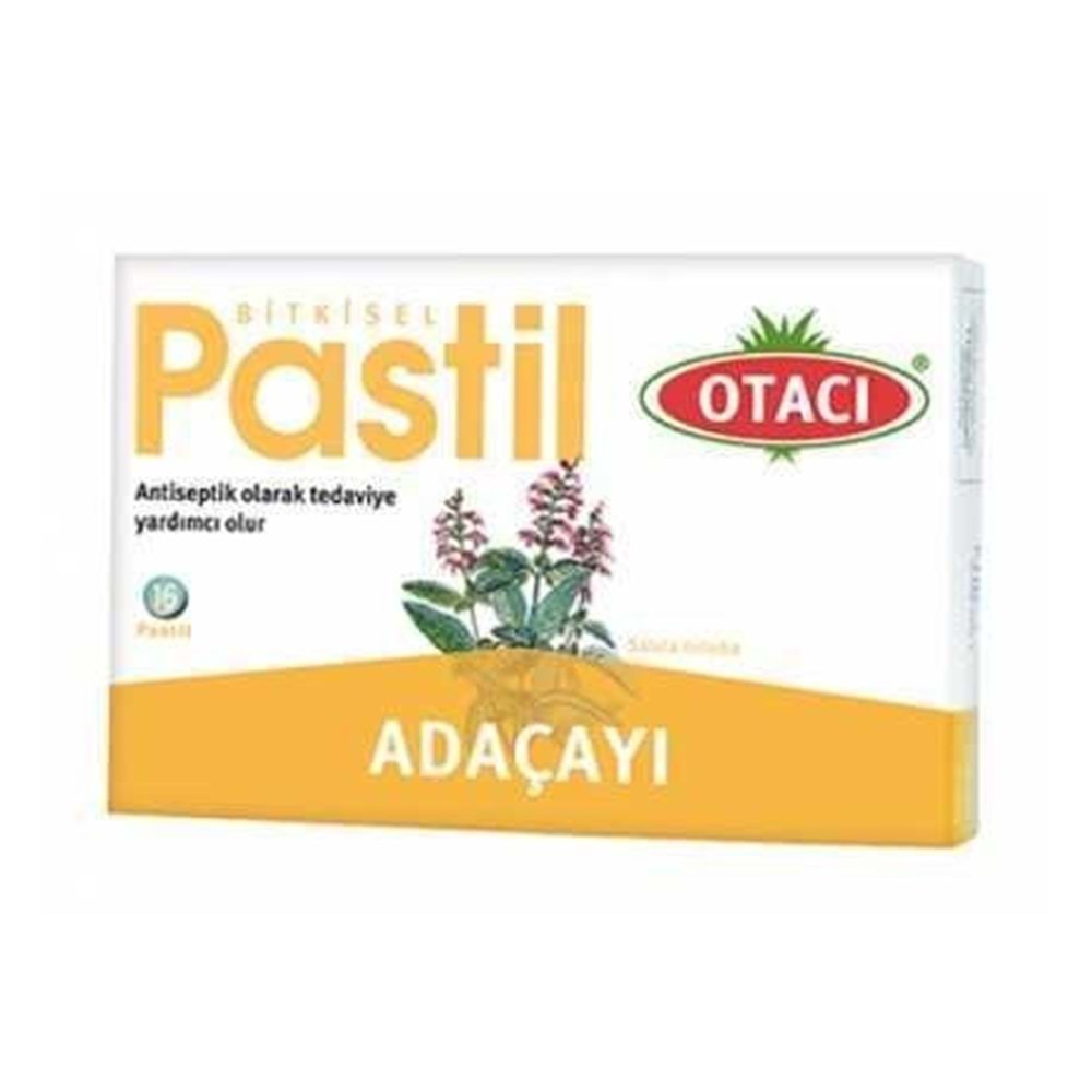 Otacı Bitkisel Pastil Adaçayı 16 Pastil