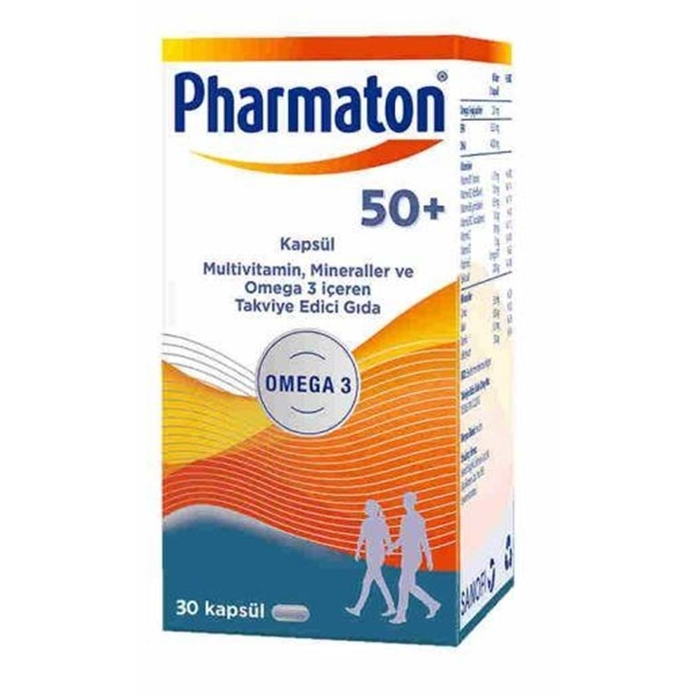 Pharmaton 50 Plus 30 Kapsül