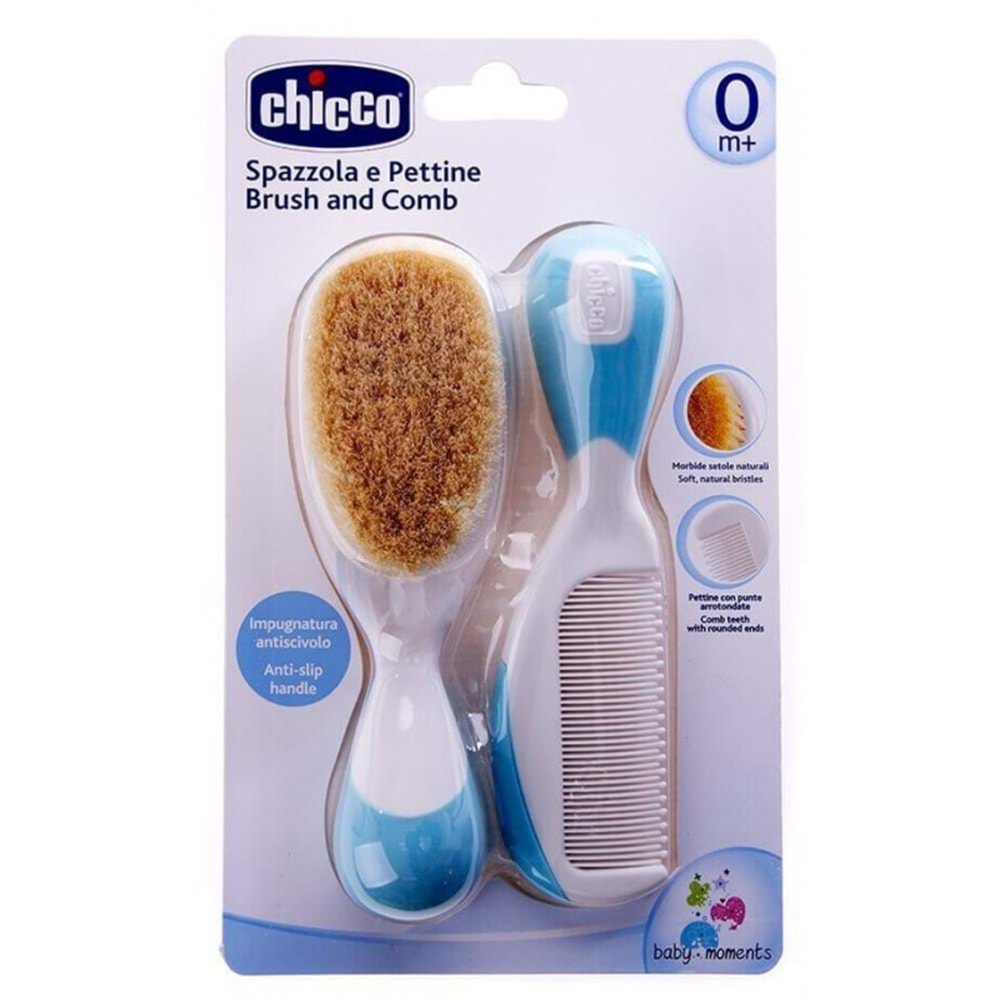 Chicco Fırça-Tarak Yeşil 0+Ay 656920