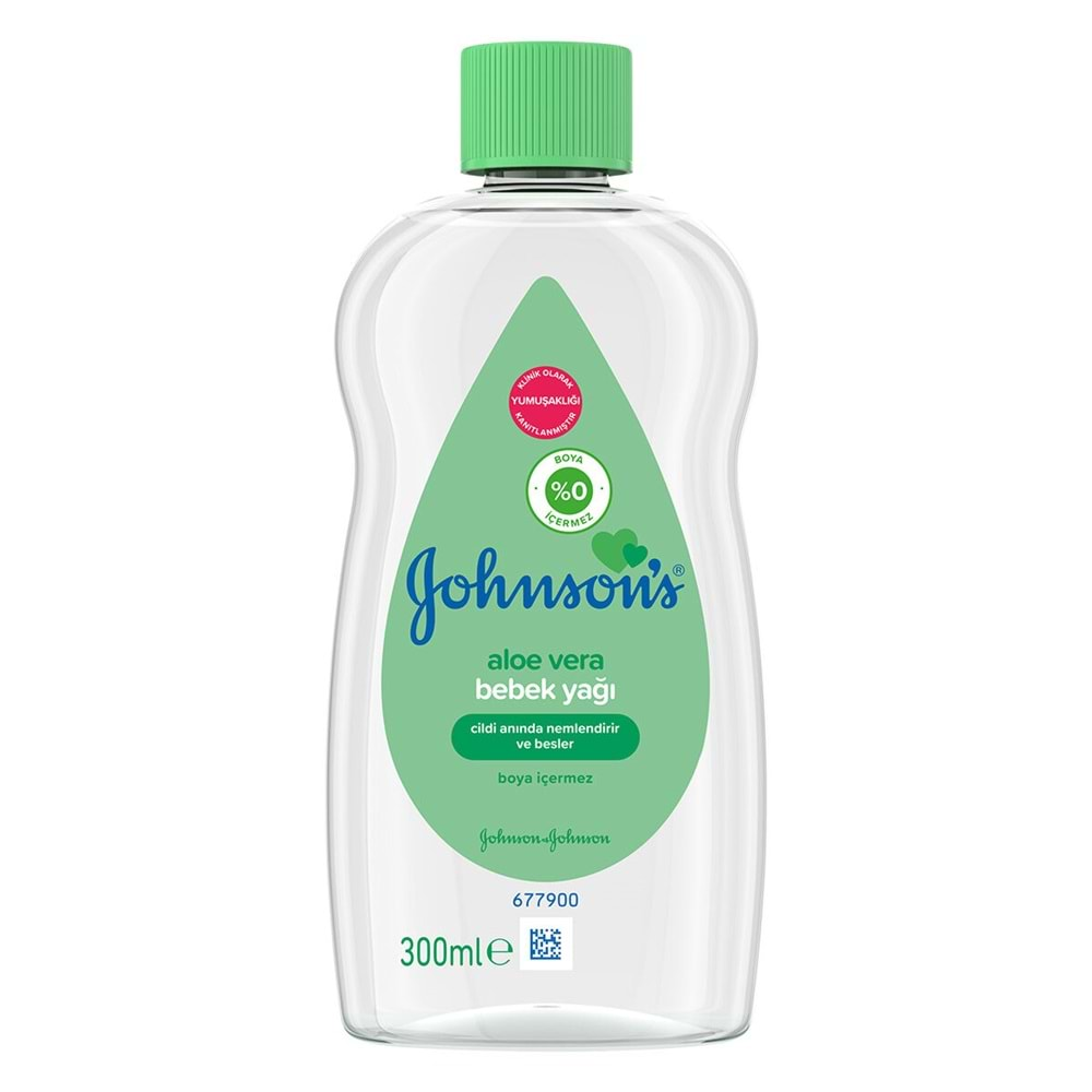 Johnsons Baby Bebe Yağı Aloe 300ml