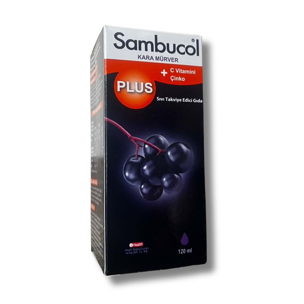 Sambucol Plus Kara Mürver Özütü 120ml Şişe