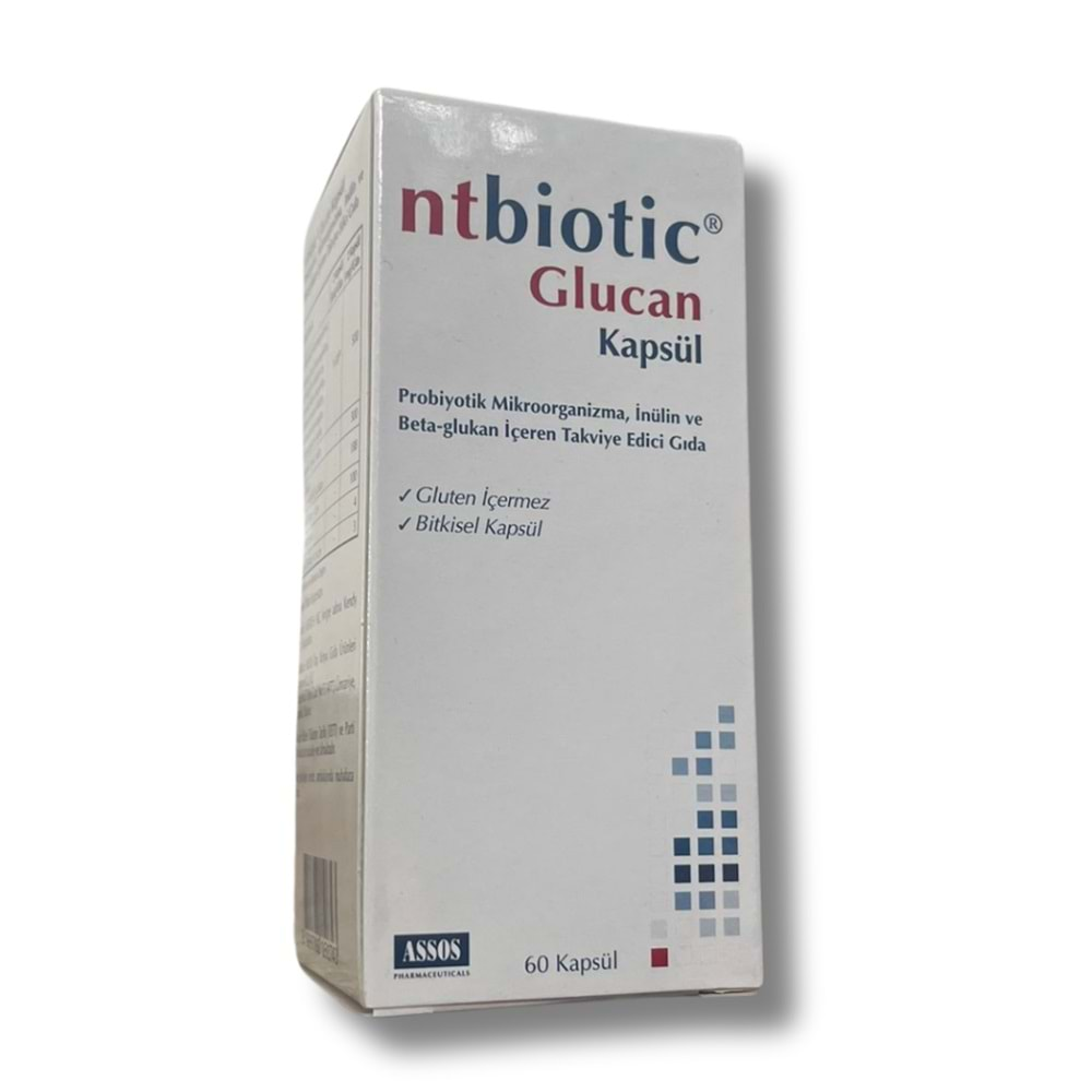 Ntbiotic Glukan Kapsül 60 Kapsül