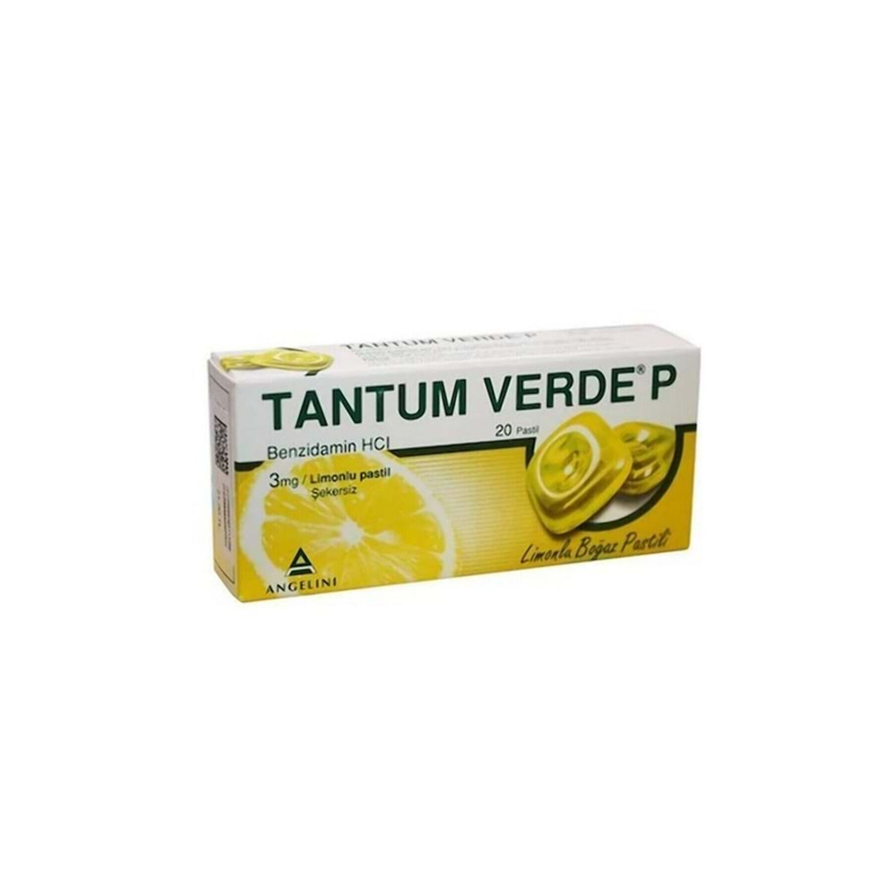 Tantum Verde Pastil Limonlu