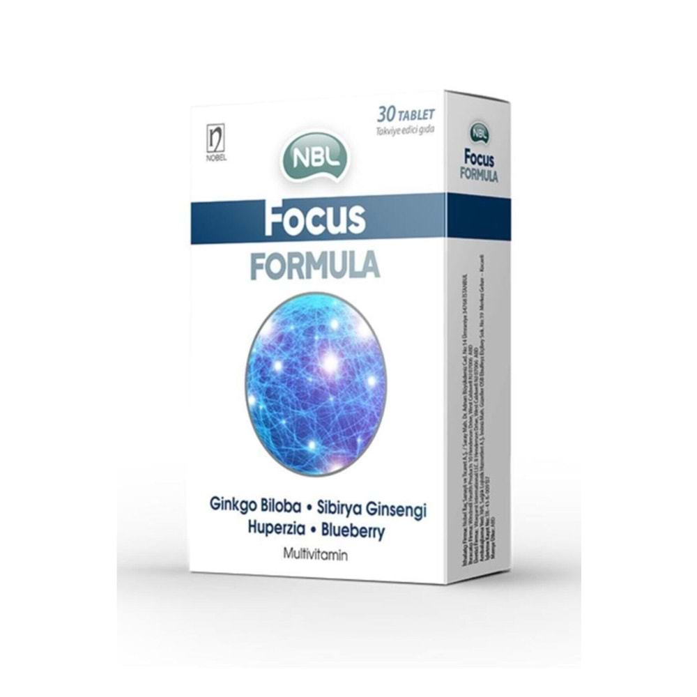 NBL Focus Formula 30 Tablet