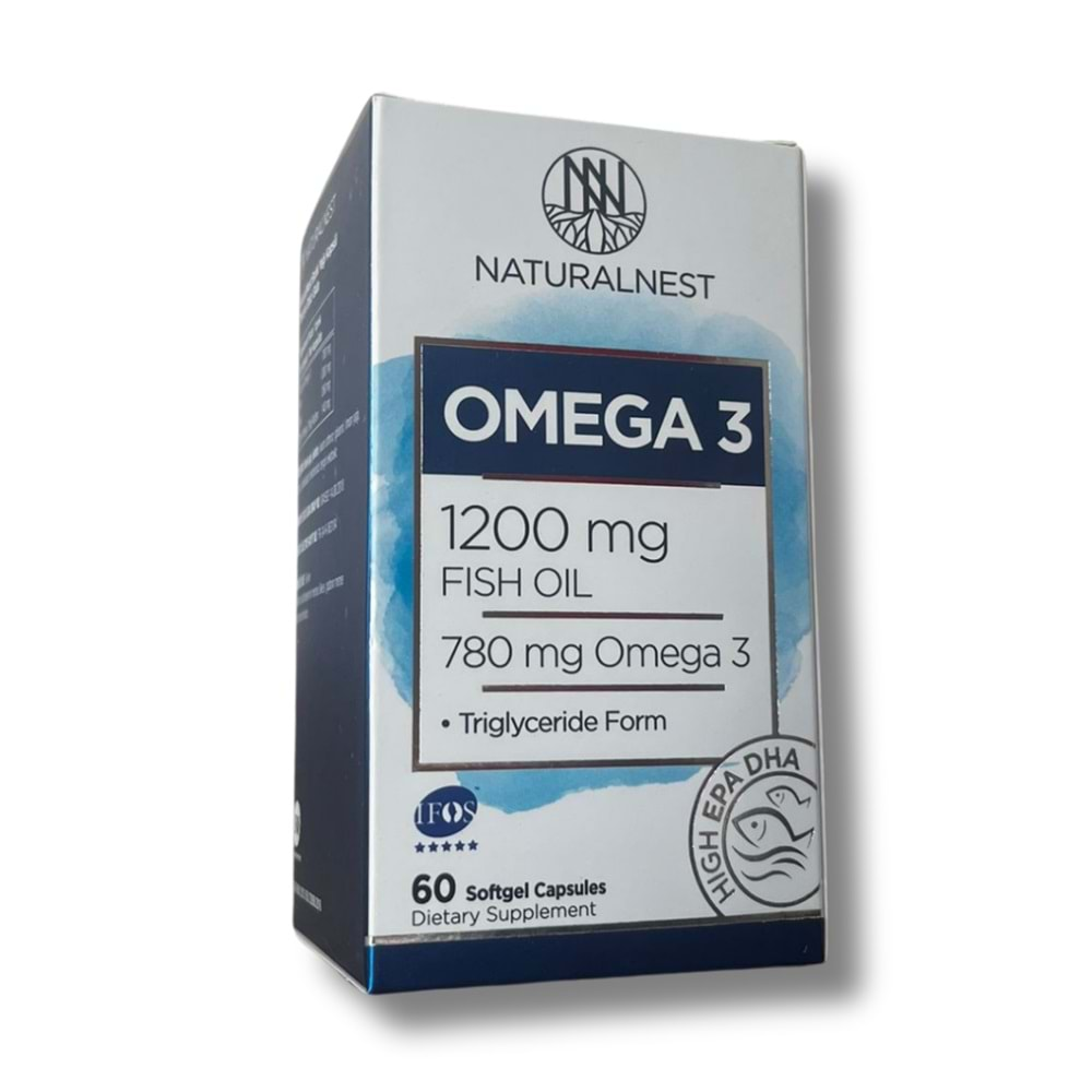 Naturalnest Omega 3 60 Kapsül