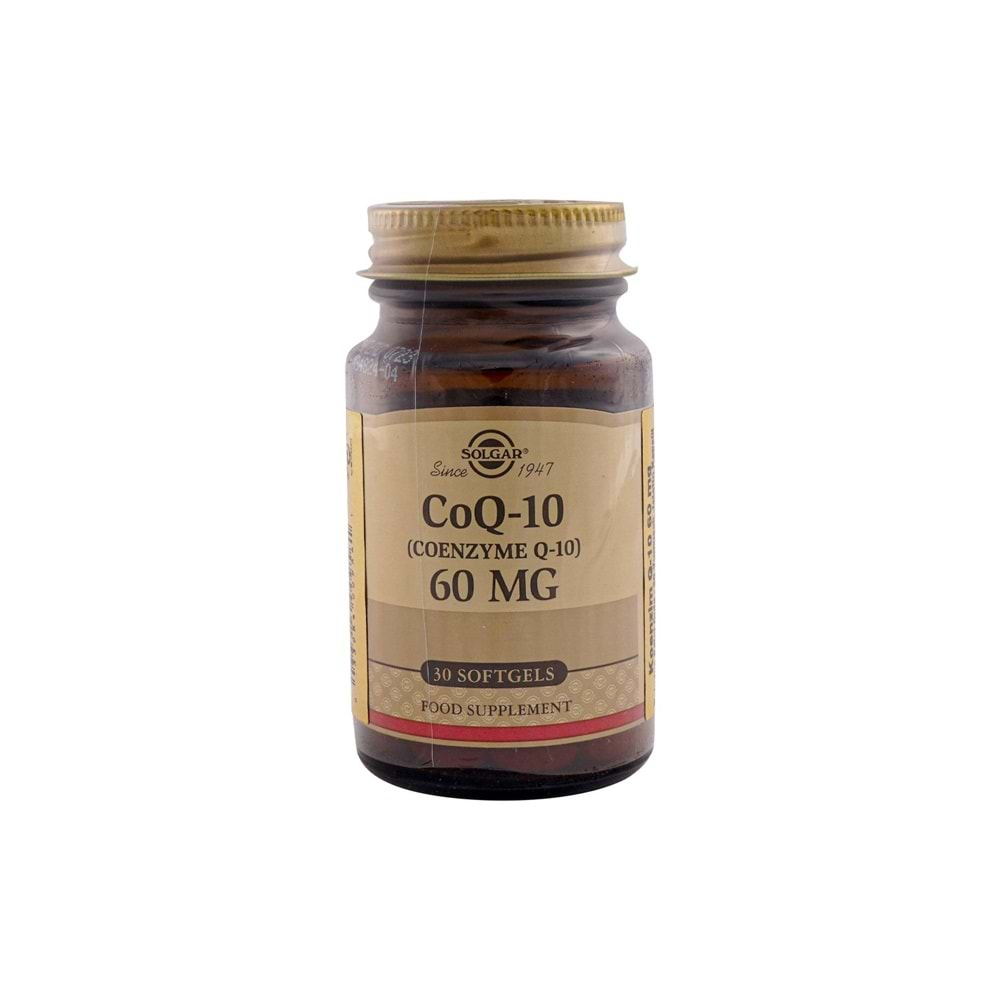 Solgar Coenzyme Q10 60 mg 30 Kapsül