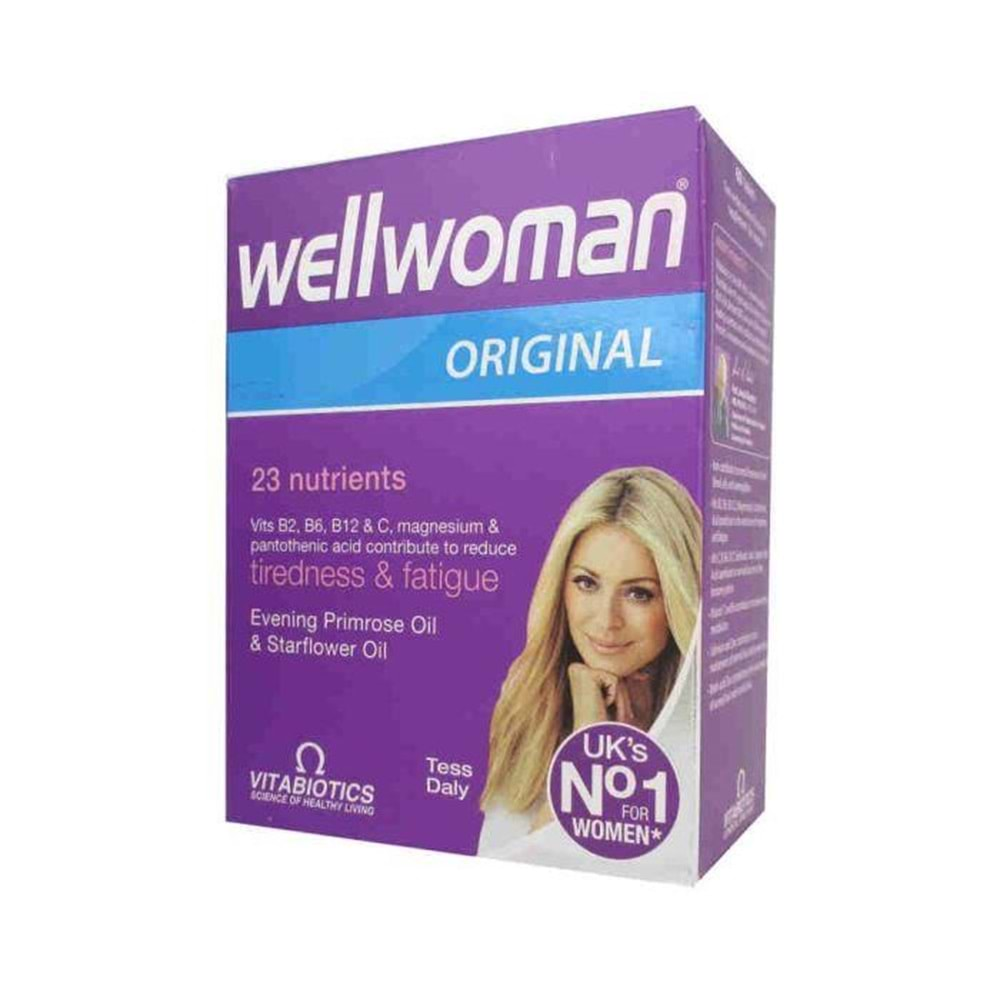 Vitabiotics Wellwomen Original 60 Kapsül