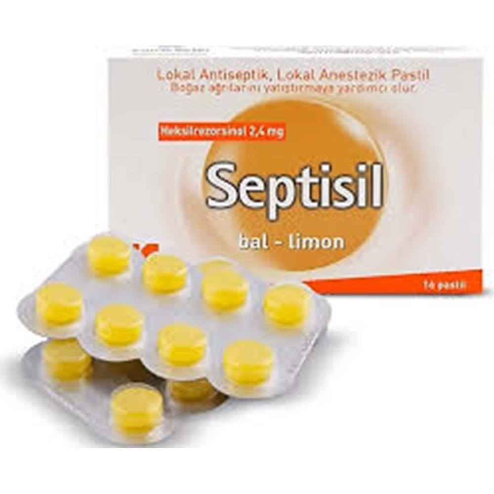 Septisil Bal - Limon 16 Pastil