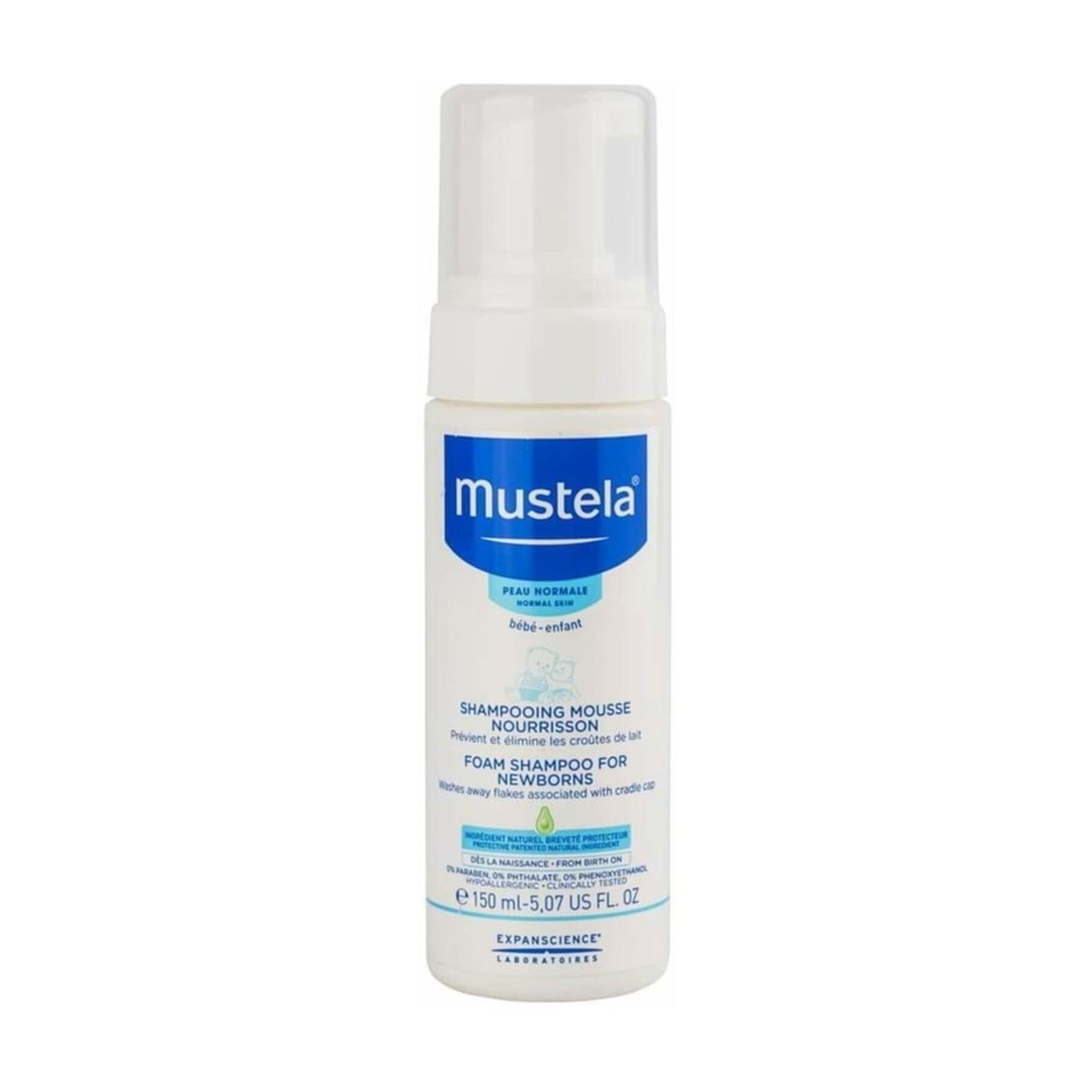 Mustela Yenidoğan Köpük Şampuan 150 ml