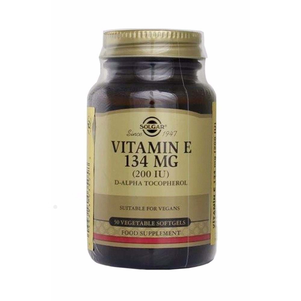 Solgar Vitamin E 200 IU 50 Softgel