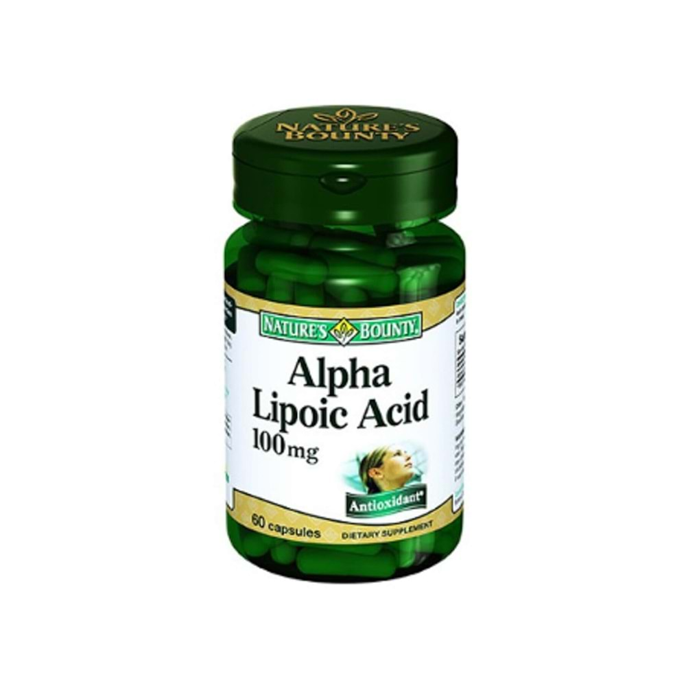 Natures Bounty Alpha Lipoic Acid 100 mg 60 Kapsül