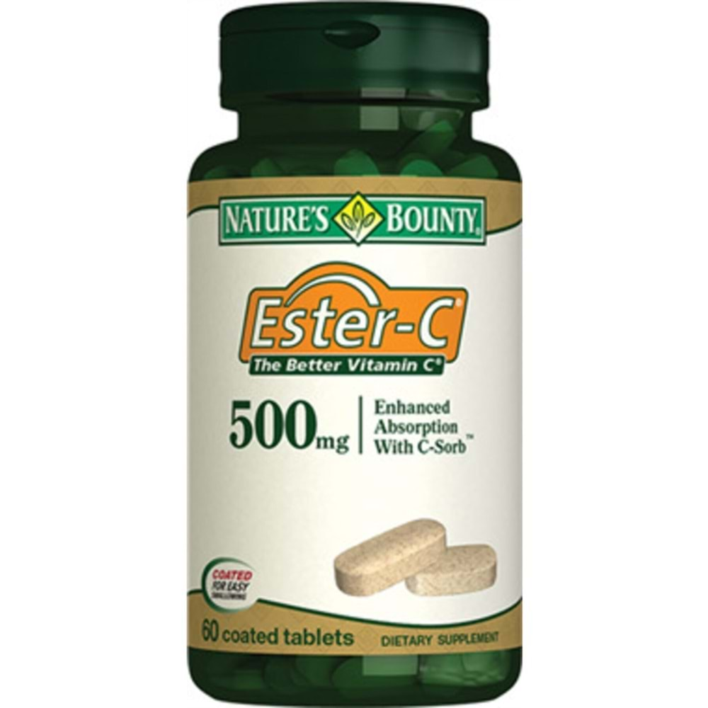 Natures Bounty Ester-C 500 mg 60 Tablet