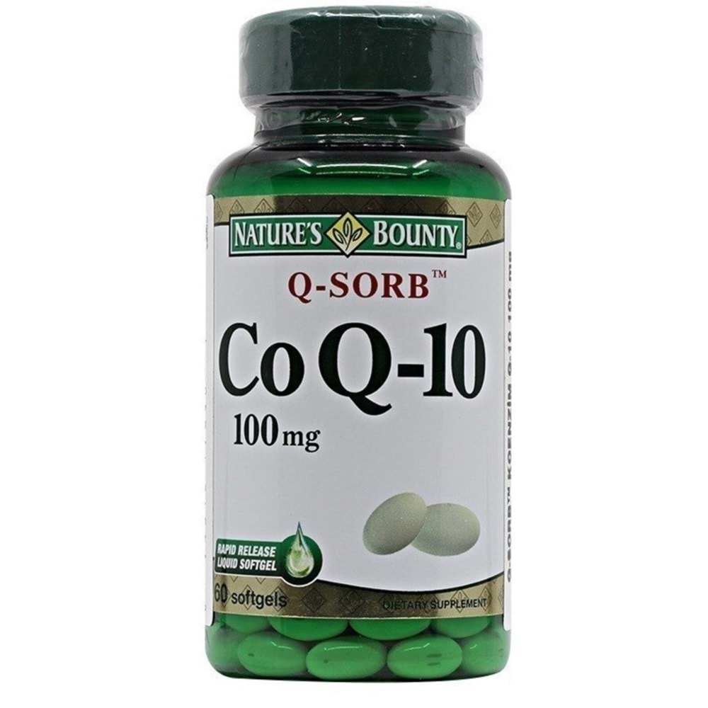 Natures Bounty CoQ-10 100 mg 60 Softgel