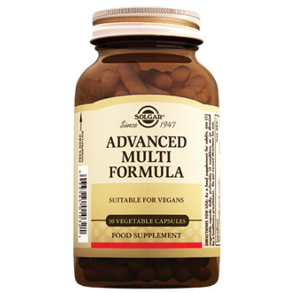 Solgar Advanced Multi Formula 30 Kapsül