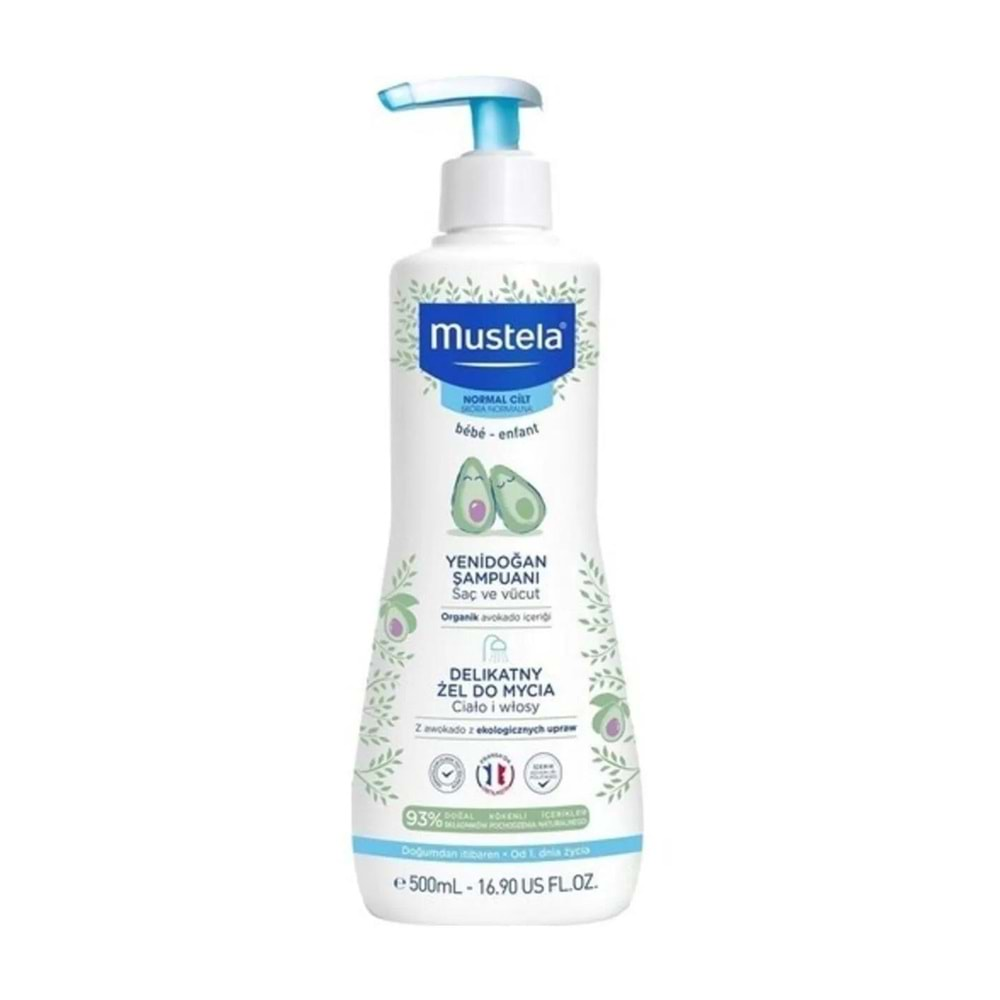 Mustela Yenidoğan Şampuan 500 ml