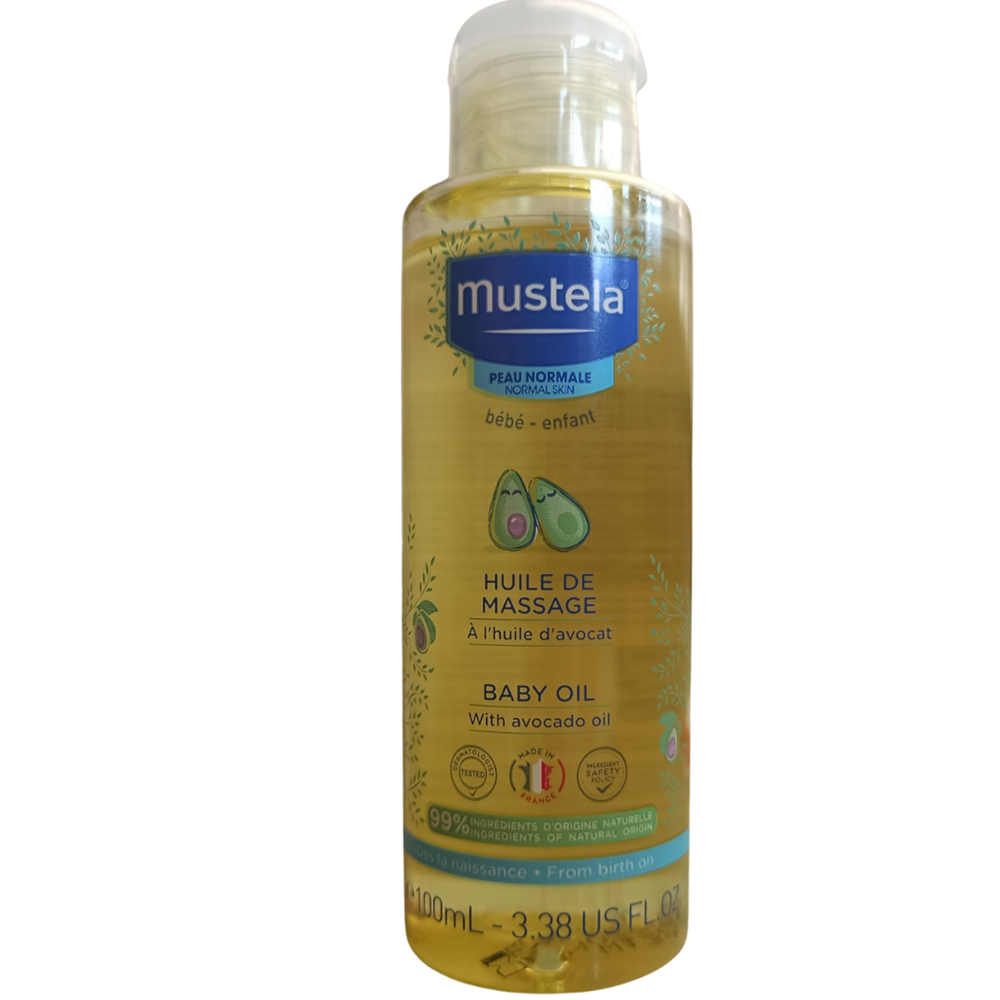 Mustela Baby Massage Oil 100 ml - Nemlendirici ve Rahatlatıcı Bebek Yağı