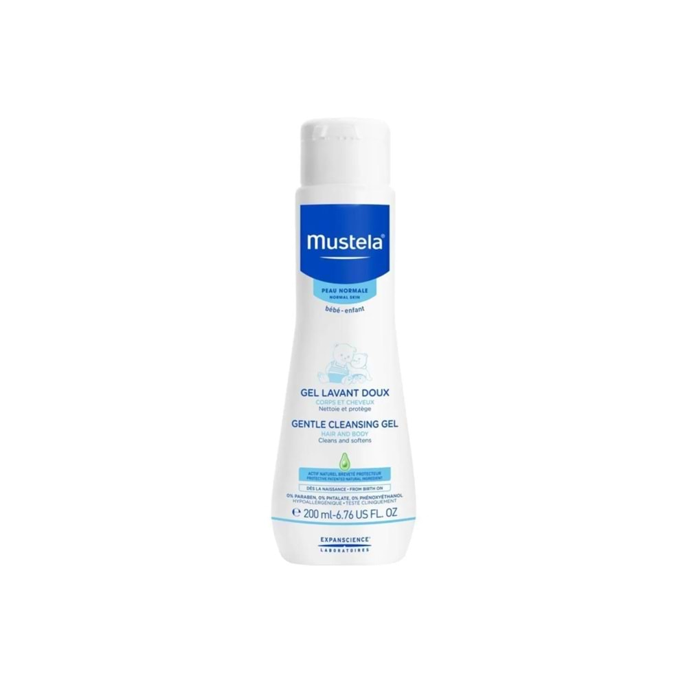 Mustela Gentle Cleansing Gel Yenidoğan Şampuan 200 ml