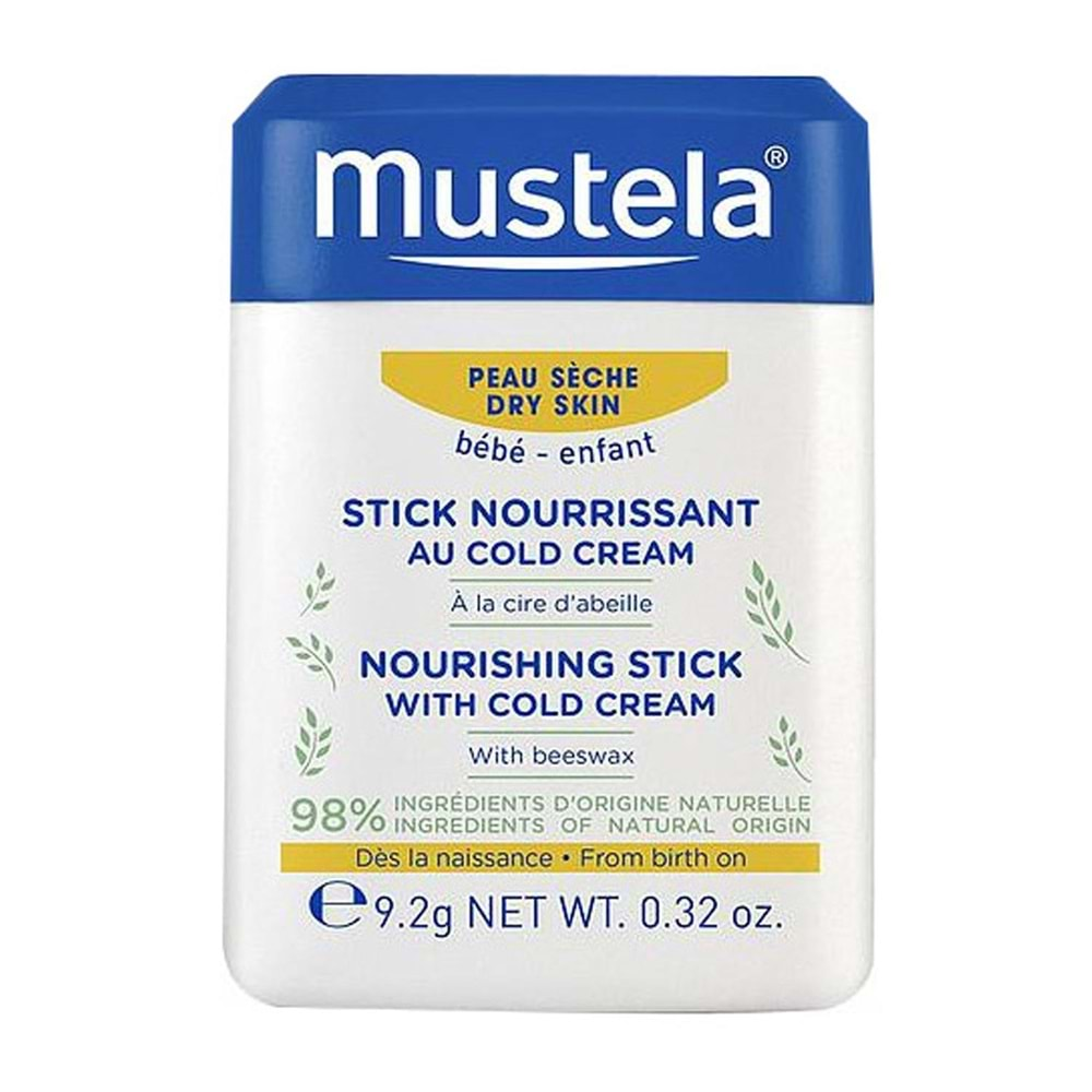 Mustela Nourishing Stick with Cold Cream 9,2 gr