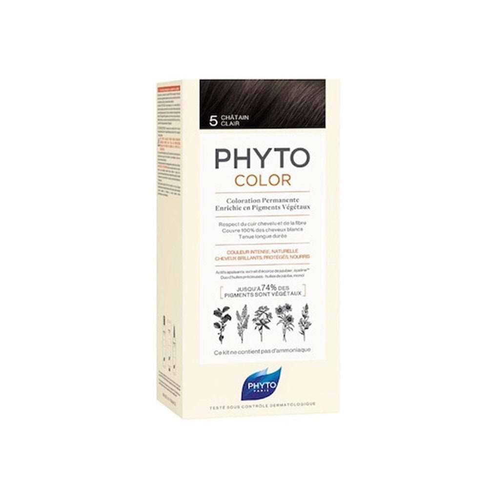 Phyto Color Saç Boyası 5 Açık Kestane