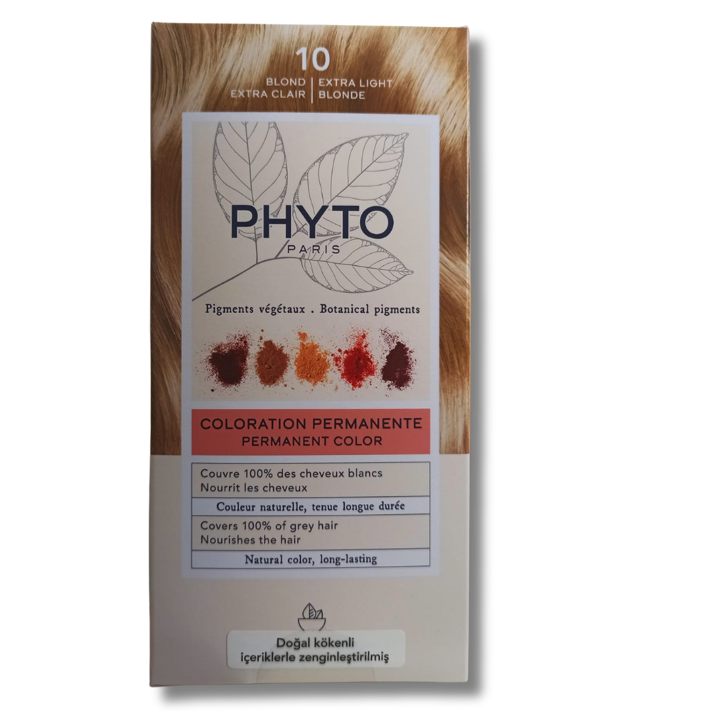Phyto Color Saç Boyası 10 - Extra Hafif Sarı