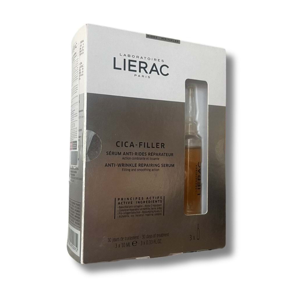 Lierac Cica-Filler Serum Tüm Cilt Tipleri İçin Kırışıklık Karşıtı Onarıcı Serum 3 x 10 ml