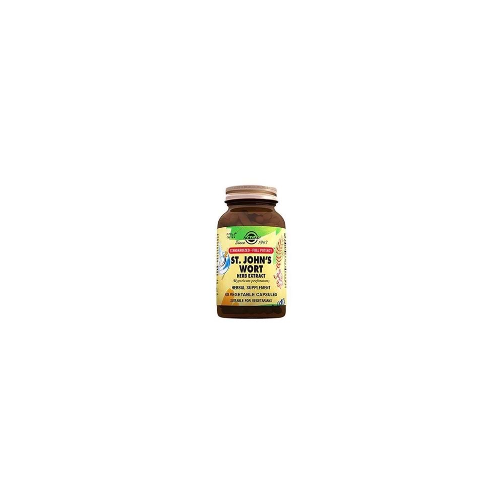 Solgar St. Johns Wort 60 Kapsül