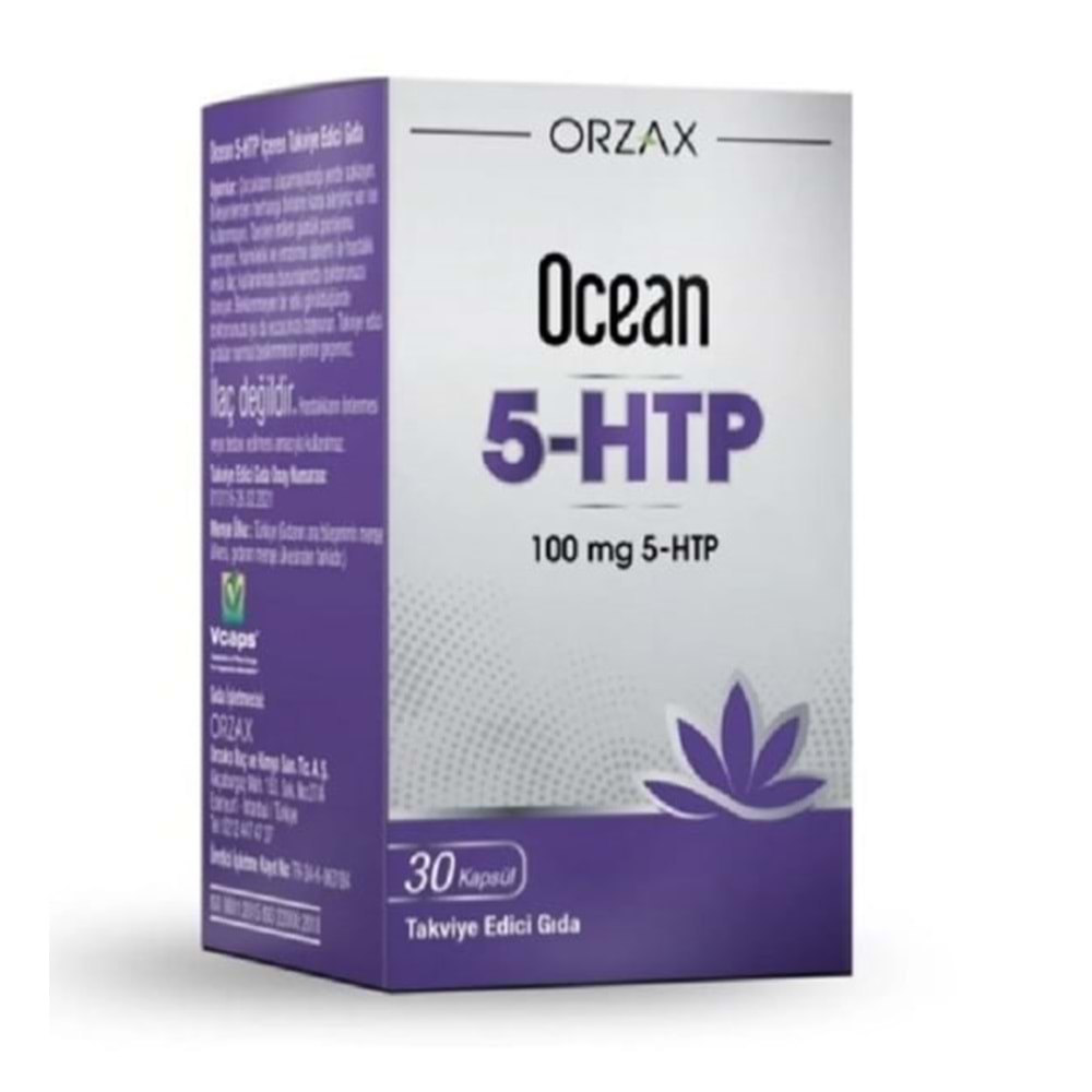 Ocean 5 htp 100 mg 30 Kapsül