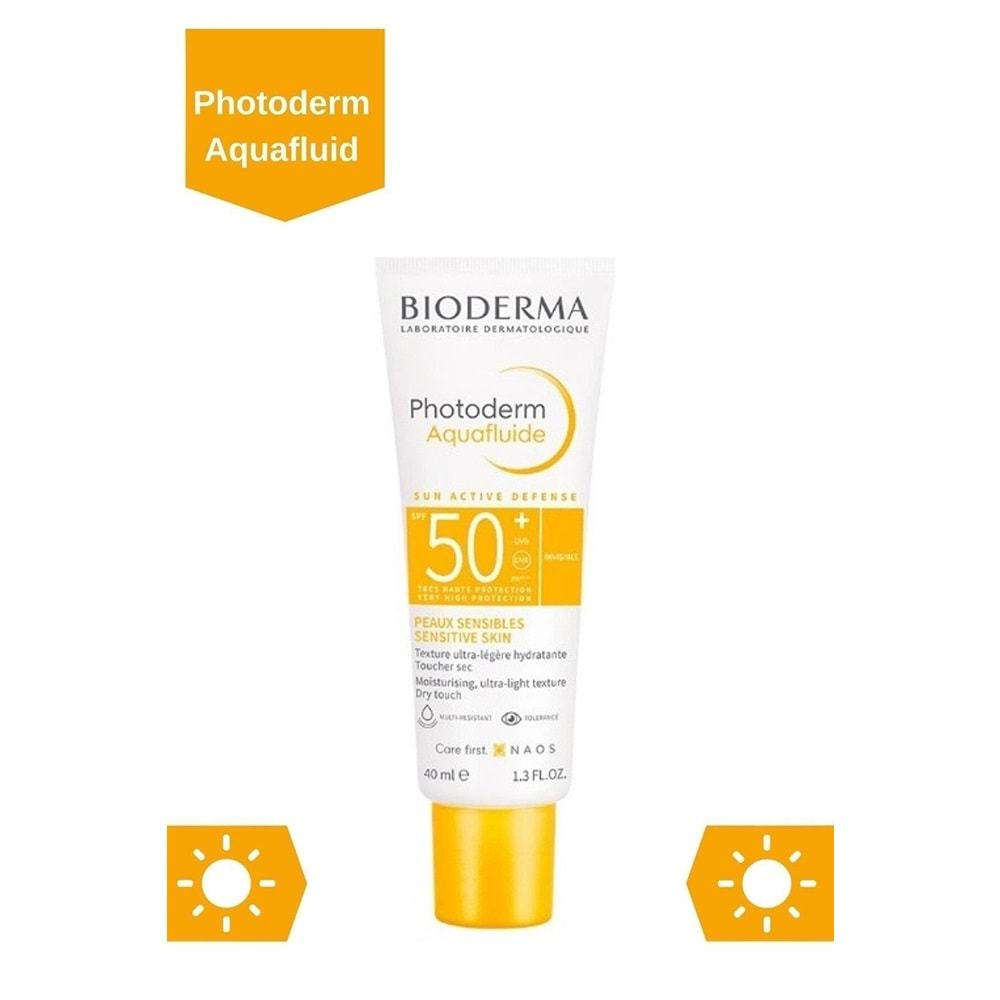 Bioderma Photoderm Aquafluide Invisible SPF50 40 ml