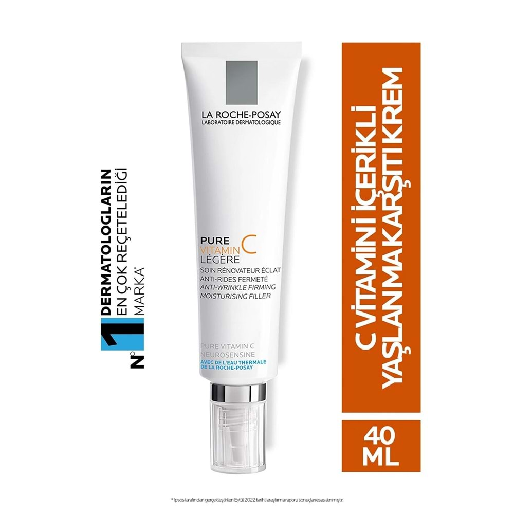 La Roche Posay Redermic C (PNM) 40 ml - Normal & Karma Ciltler İçin Kırışıklık Kremi