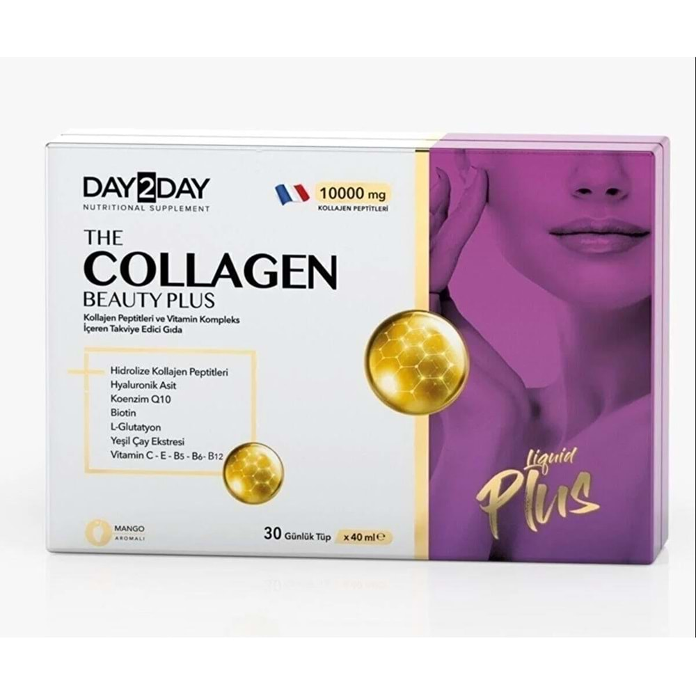 Day2Day The Collagen Beauty Plus 30 Tüp x 40 ml