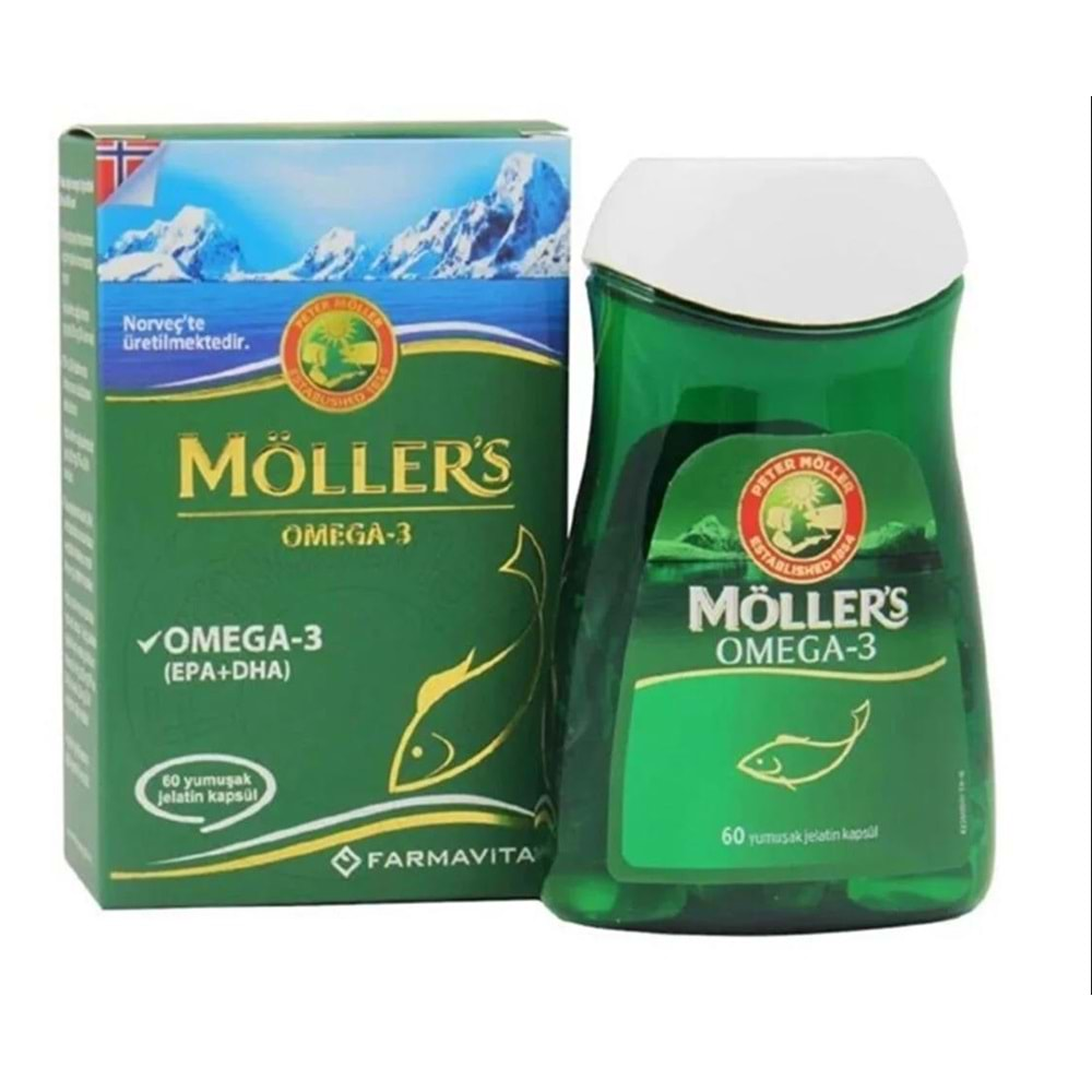 Möllers Omega 3 60 Kapsül