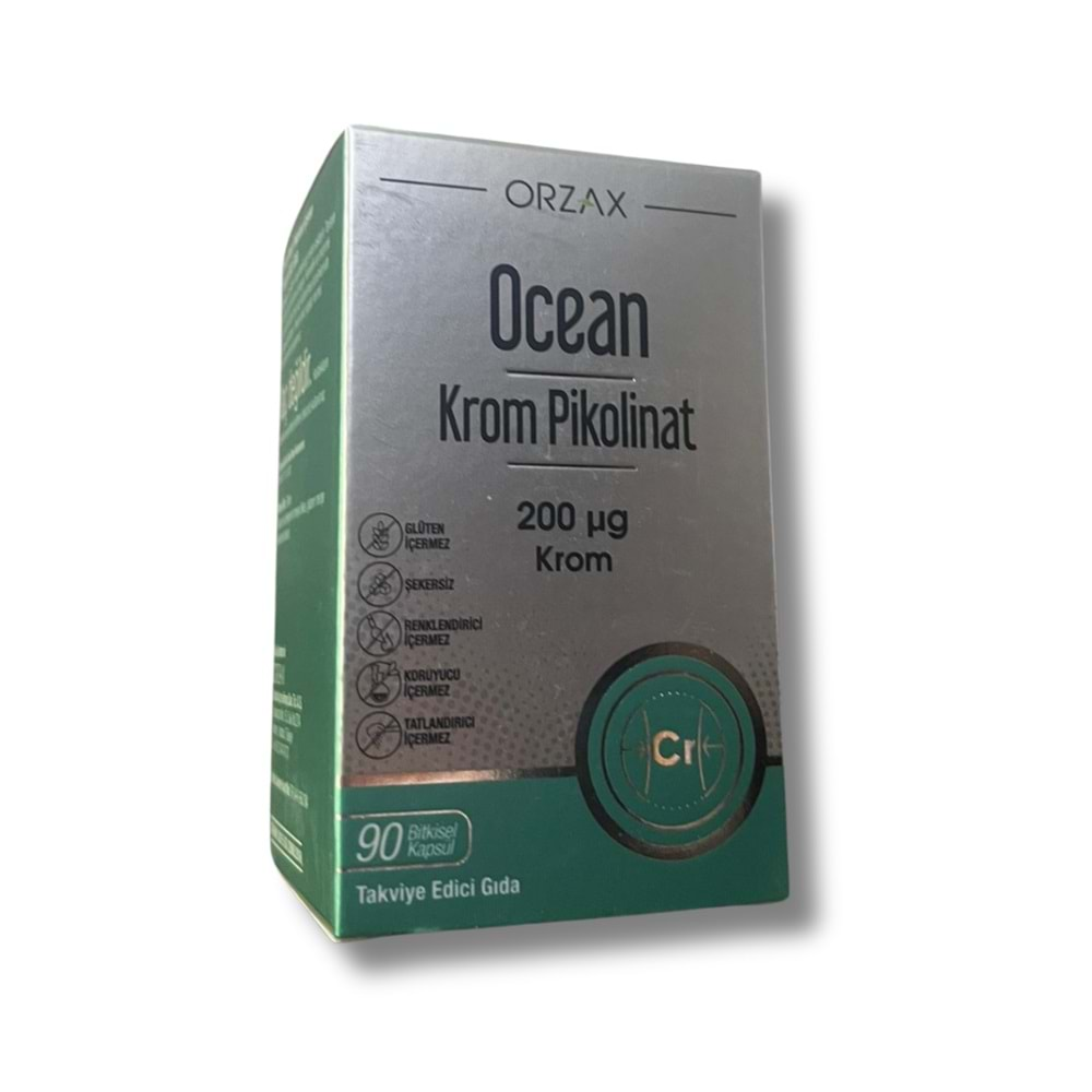 Ocean Krom Pikolinat 200 mcg 90 Kapsül