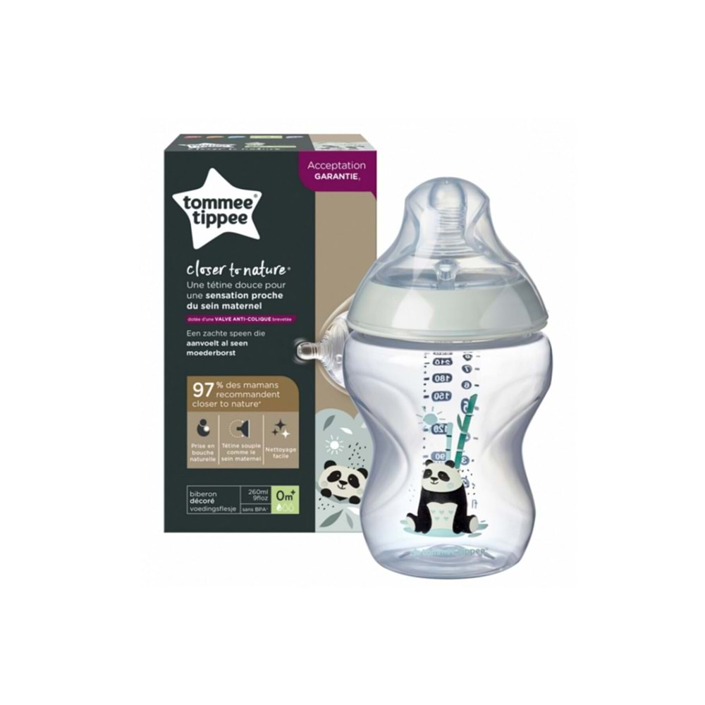 Tommee Tippee PP Closer To Nature Biberon Açık Yeşil 260 ml