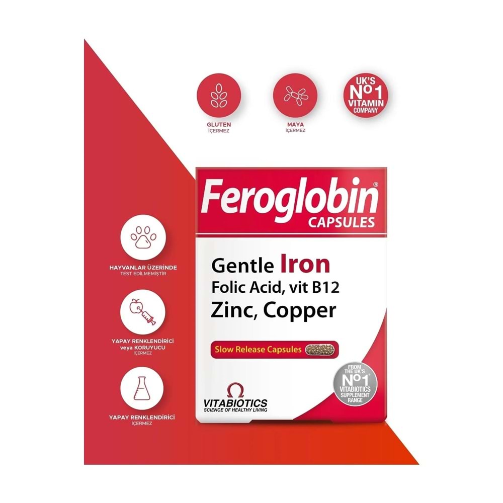Feroglobin 30 Kapsül