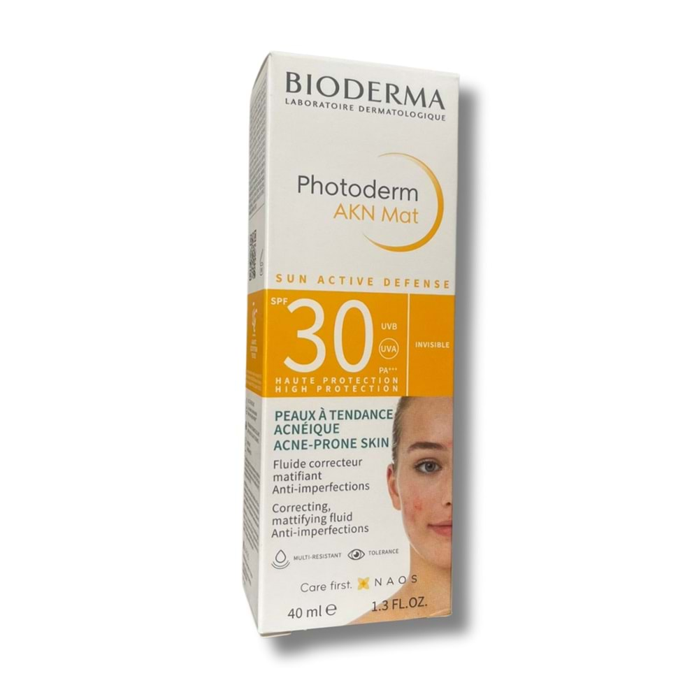 Bioderma AKN Mat Güneş Kremi 40 ml