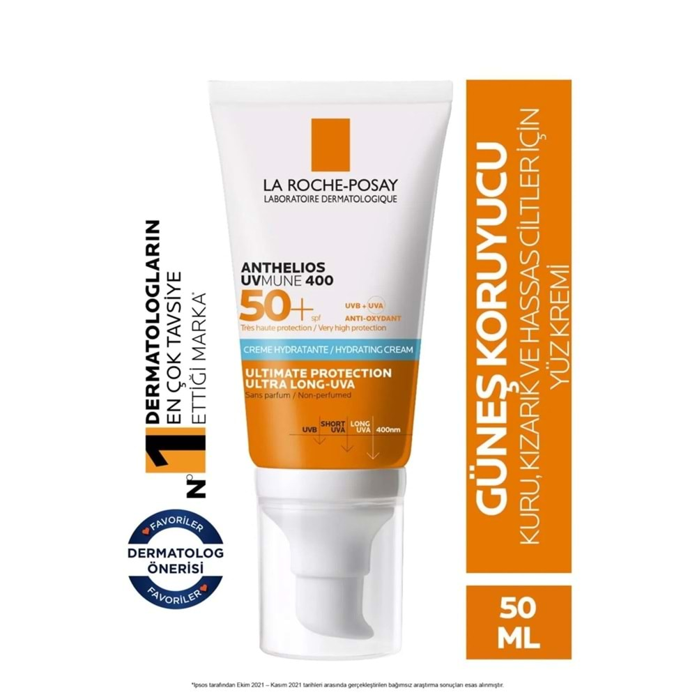 La Roche Posay Anthelios UVmune 400 Hydrating Cream SPF50+ 50 ml