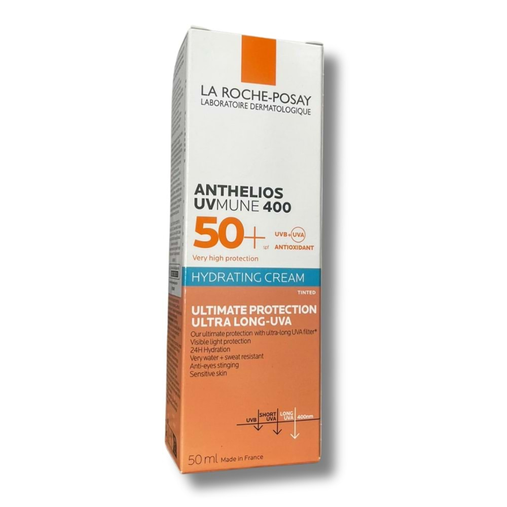 La Roche Posay Anthelios UVMune 400 Nemlendirici Güneş Kremi Tinted SPF50+ 50 ml