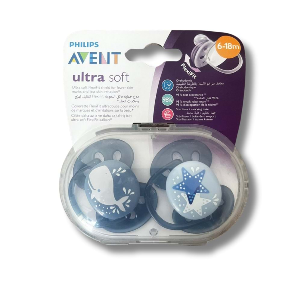 Avent Emzik SCF223/03 6-18 Ay Erkek Ultra Soft