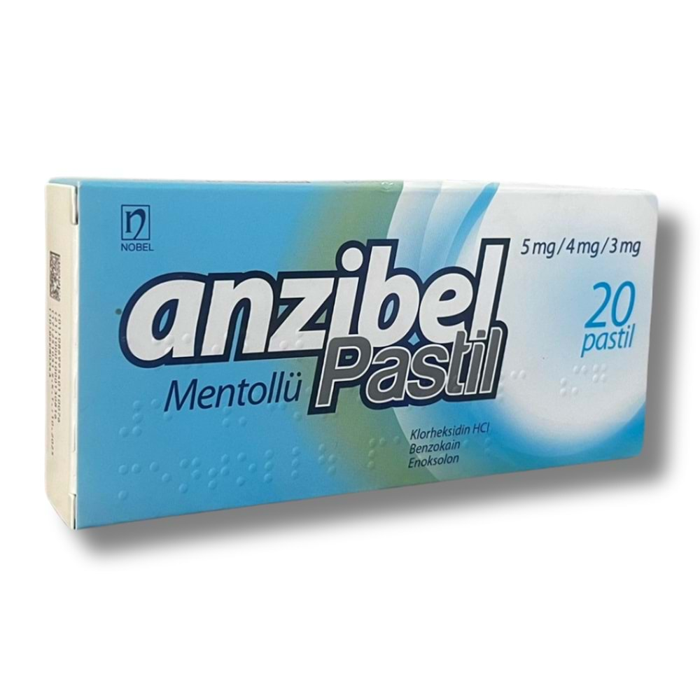 Anzibel Mentollü 20 Pastil