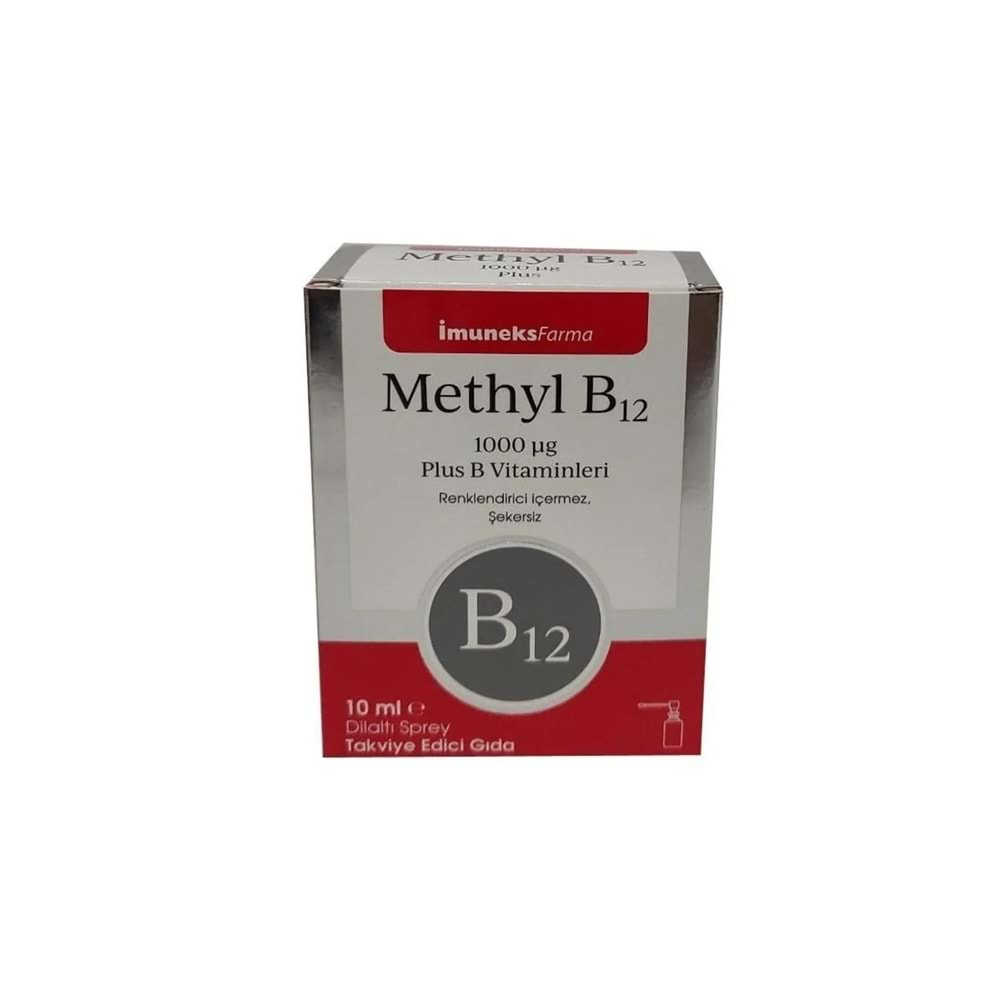 İmuneks Farma B12 Sprey 1,000 mcg 10 ml