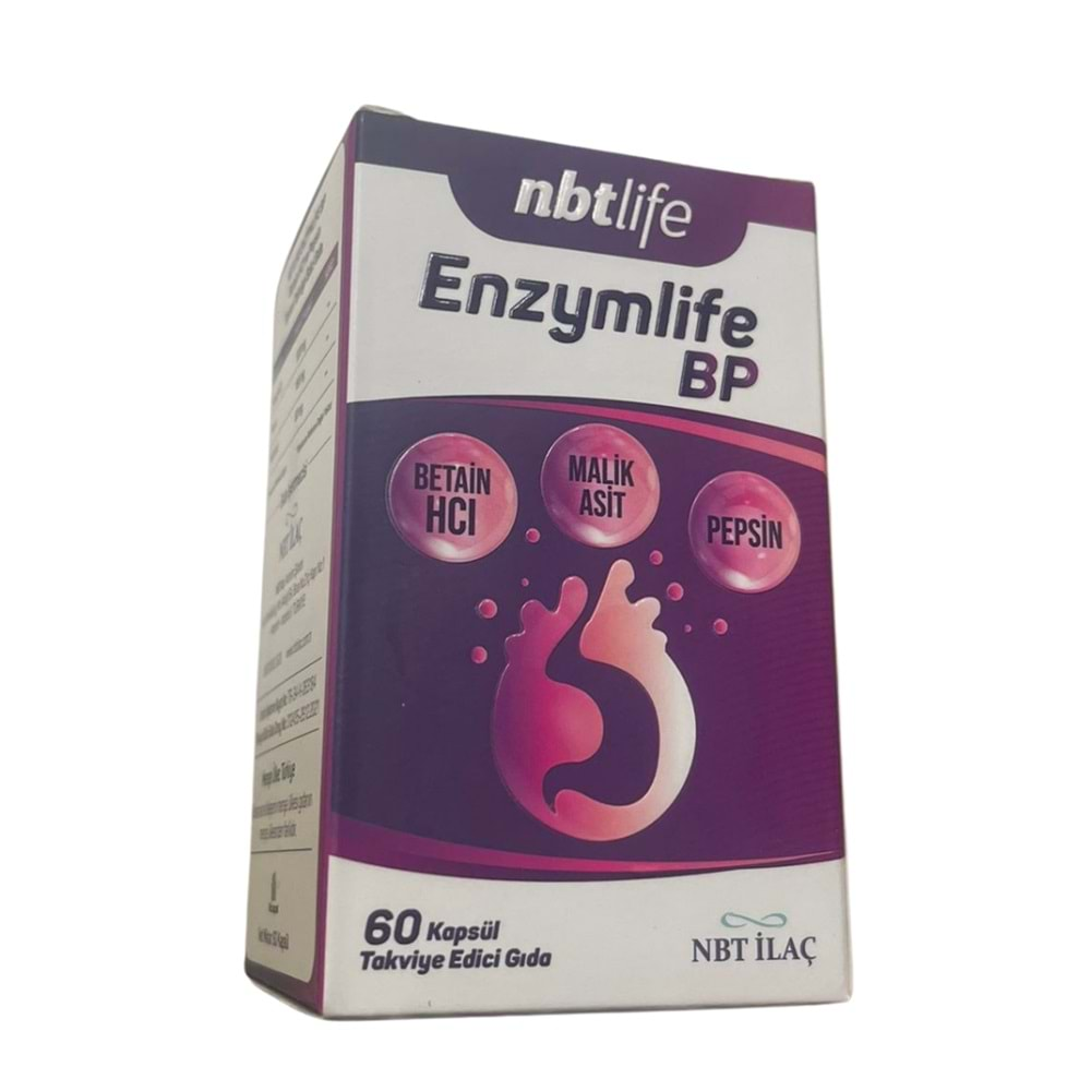 NBT Life Enzymlife 60 Kapsül