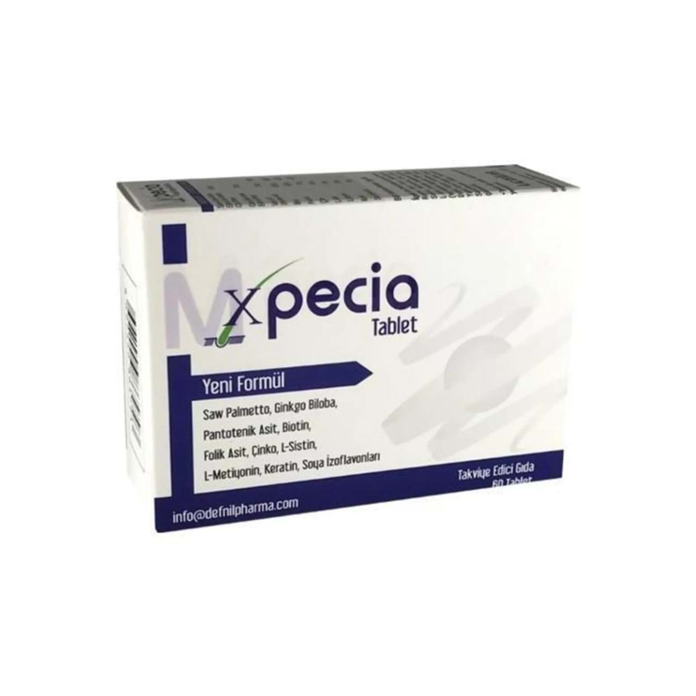 Xpecia Erkek 750 mg 60 Tablet