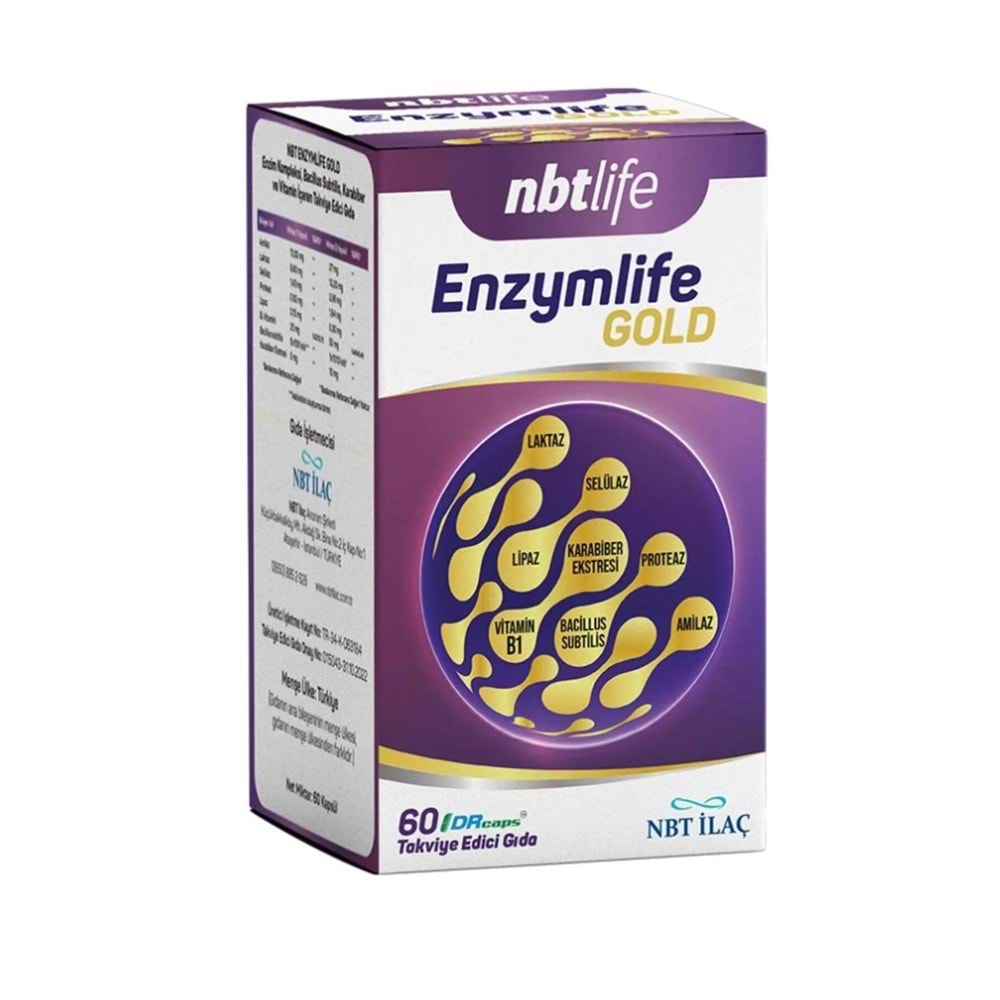 NBT Life Enzymlife Gold 60 Tablet