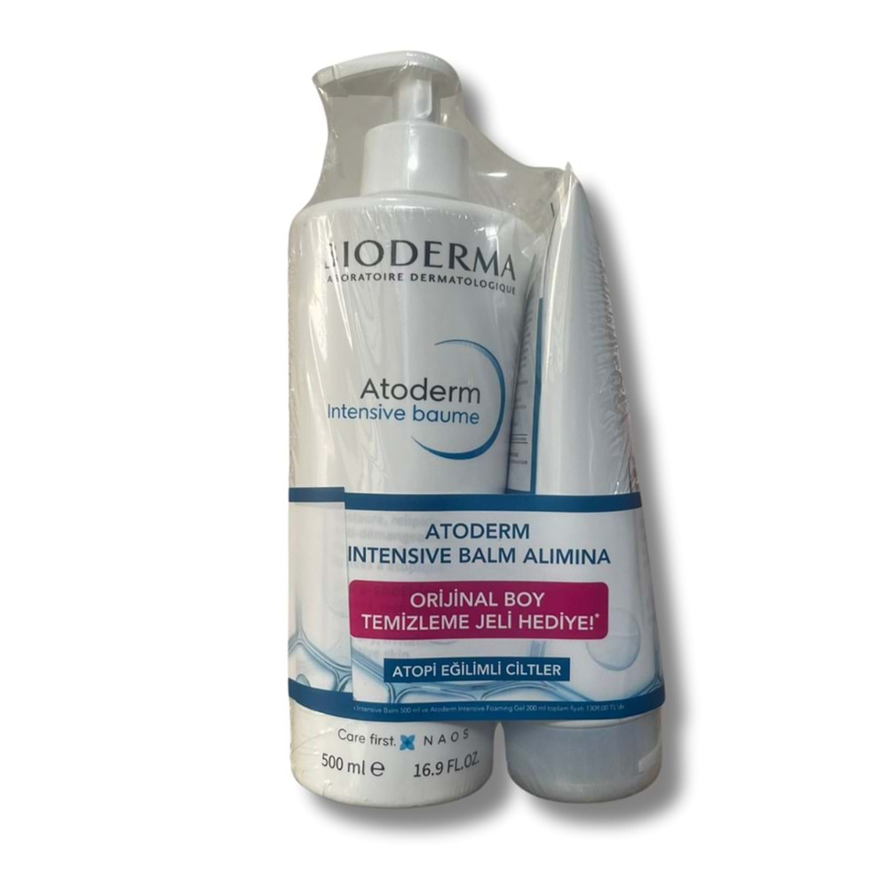 Bioderma Atoderm Intensive Balm 500ML & Intensive Gel 200ML