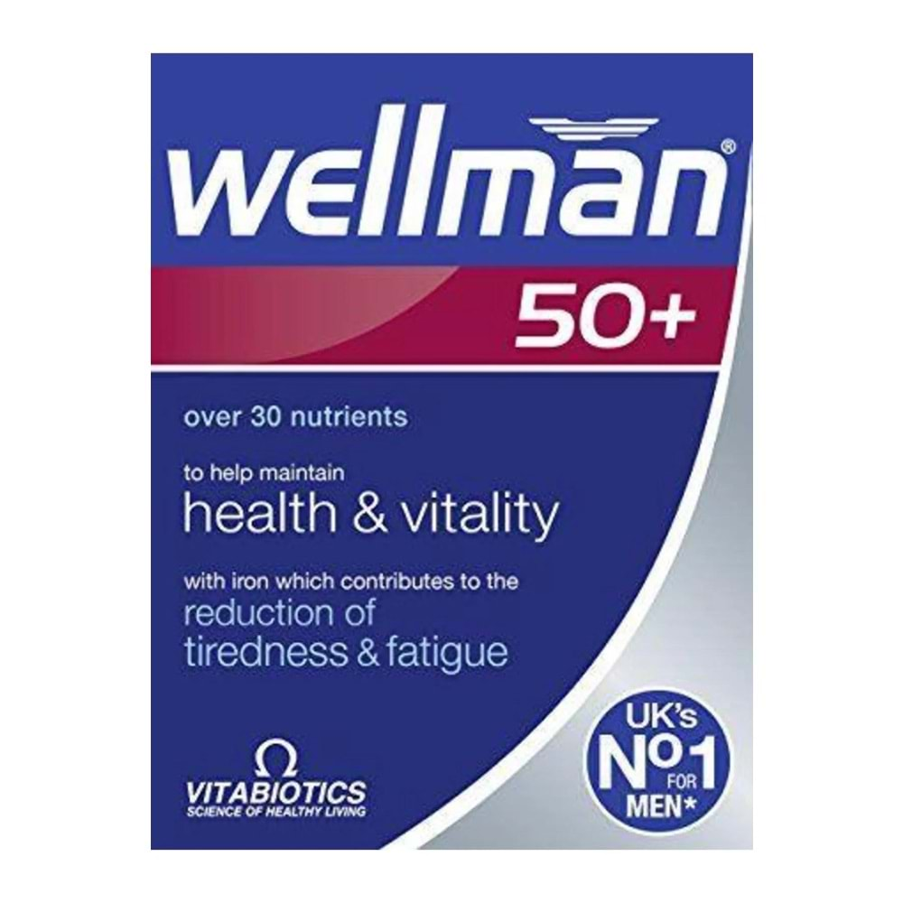 Wellman 50 Yaş Üstü 30 Tablet