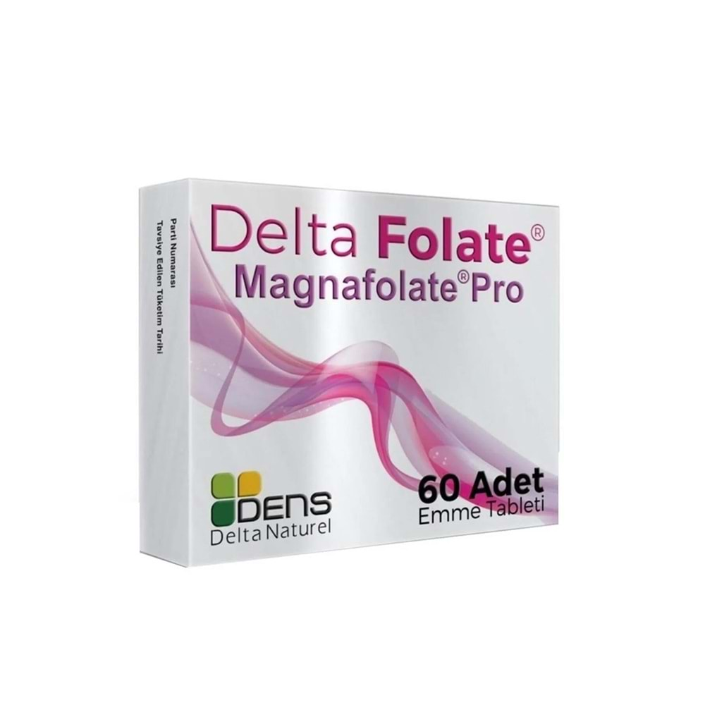 Delta Folate Magnafolate Pro Emme Tableti 60 Adet