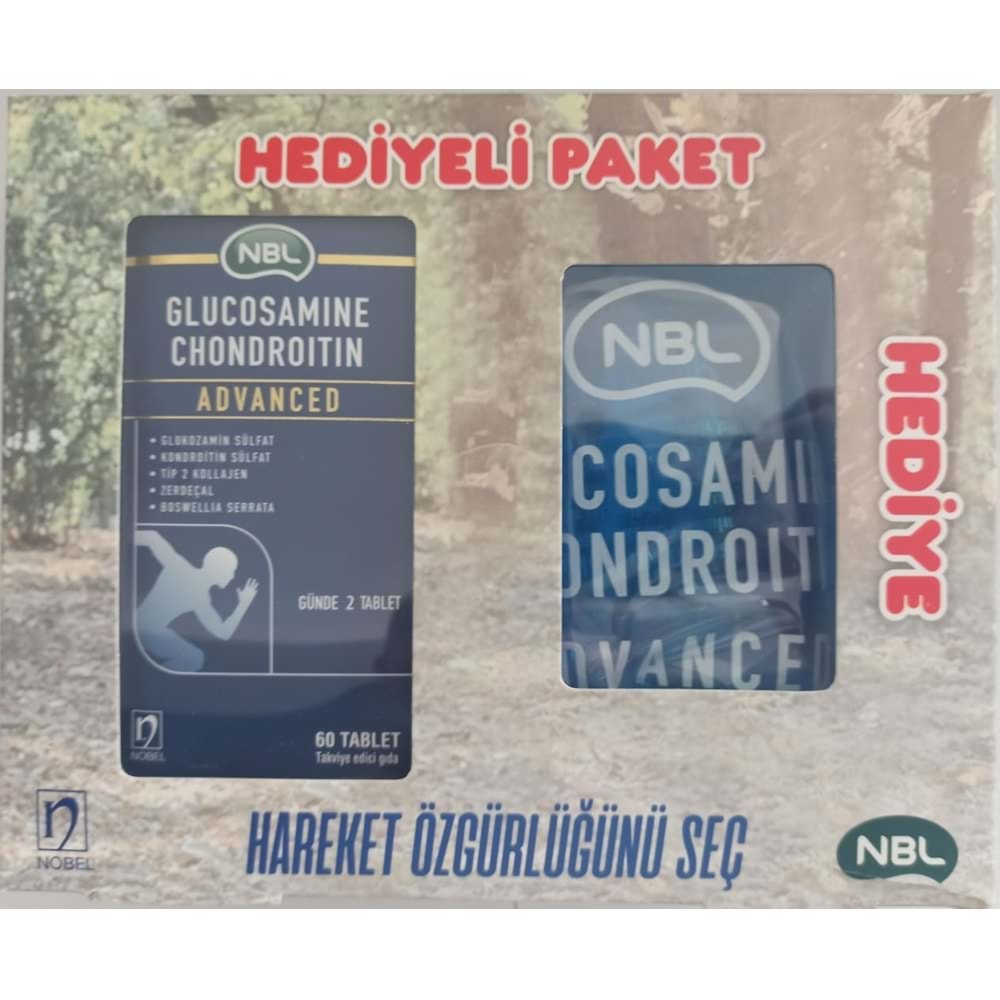 NBL Glucosamine Chondroitin Advanced 60+Termojel Kofre